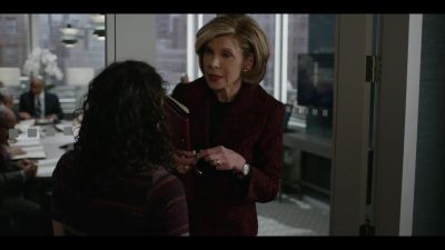I know. I shouldn't
be interrupting you, - The Good Fight