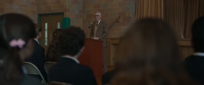 I know I speak for
the entire school community - Armageddon Time