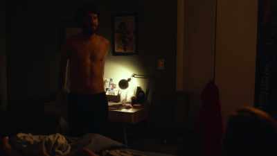 -I know, I'm just
in the unbuttoning process.
-Mm-hmm. - DAVE