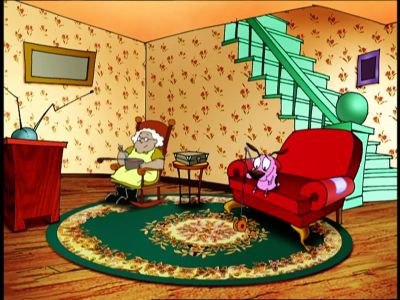 I know I'm not going to like this - Courage the Cowardly Dog