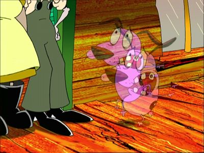 I know I'm not gonna like this - Courage the Cowardly Dog