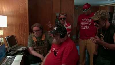 I know it's a little
on the nose, but, - Reno 911! The Hunt for QAnon