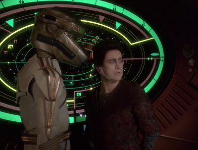 I know. It's become difficult
to get a full day's work out of him. - Star Trek: Deep Space Nine