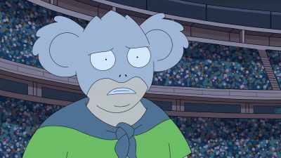 I know it's not easy
having me as a father, - Koala Man