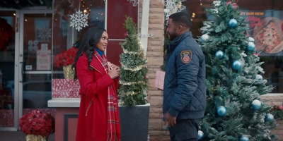 I know you just got here, - Christmas with a Kiss