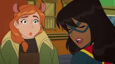 I know it looks
like he's the bad guy, - Marvel Rising: Secret Warriors
