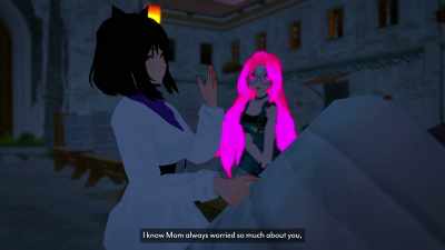 I know Mom always worried so much
about you, - We Met in Virtual Reality