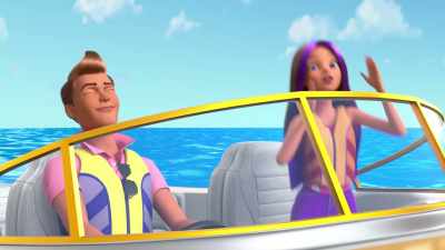I know who owns that boat.
Arlene, are you on board? - Barbie: A Touch of Magic