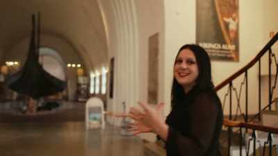 I know presenters
are constantly walking - Raiders of the Lost Past with Janina Ramirez