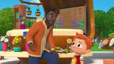 I know you really wanted to get
a red flower to help Papa feel better. - CoComelon Lane