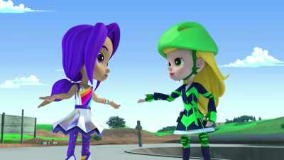 I know, right?
And this whole place - Rainbow Rangers