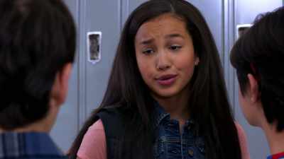I know, right? Vampires aren't the
only thing this Buffy's slaying. - Andi Mack