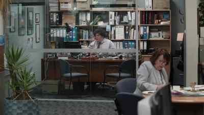 -I know.
-[slurps] - The Office