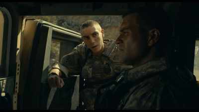 I know that we get
shot at a lot less - The Outpost