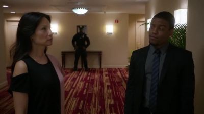 I know. That woman. - Elementary