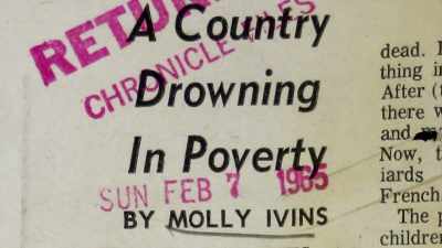 I know The Houston Chronicle
felt that - Raise Hell: The Life & Times of Molly Ivins