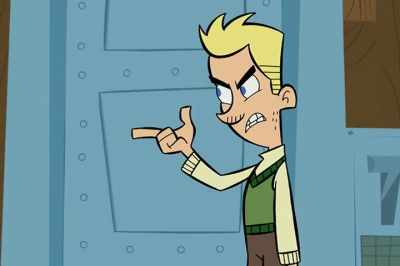 I know the lights are off,
and I specifically said, - Johnny Test
