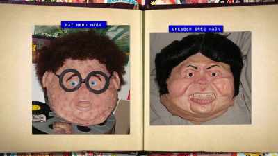 I know the makeup guys
would need a lot longer time - 30 Years of Garbage: The Garbage Pail Kids Story