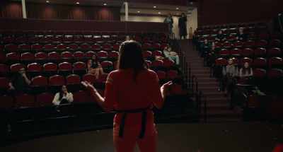 I know the mood is a
little iffy right now, - First Time Female Director