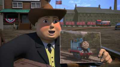 I know the tank engine that
brought the coffee from Brazil. - Thomas & Friends: Big World! Big Adventures! The Movie