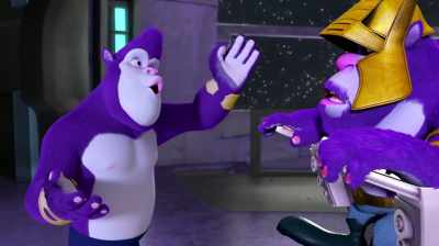 I know they had an even
stronger force than our force. - Panda vs. Aliens
