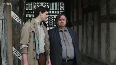 I know times are hard,
but taking a job from a corpse. - Shakespeare & Hathaway - Private Investigators