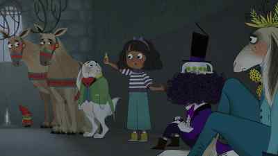I know. We just need to shrink. - The Night Before Christmas in Wonderland