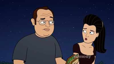 I know. We're just two
friends sitting on a blanket, - Corner Gas Animated