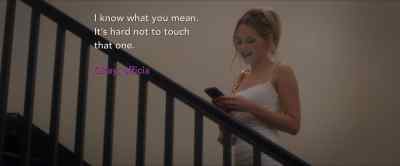 I know what you mean.
It's hard not to touch that one. - Wallbanger