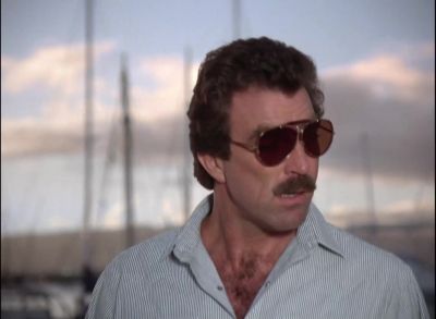 I know what you're th nk ng - Magnum, P.I.