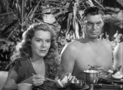 I know what you're thinking.
I came well-supplied. - Tarzan and the Huntress