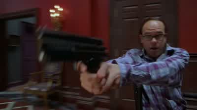 I know what you're thinkingDid I fire 3 shots or 117Well do you feel luckypunkDo you feel luckyDo you feel lucky punkShoot me motherfucker - Scary Movie 2