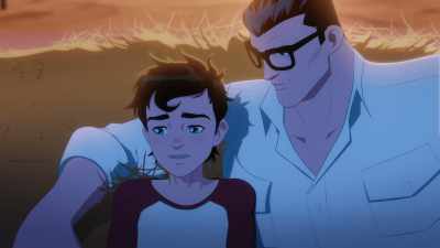 I know that you and Mom
think that your job is super important, - Batman and Superman: Battle of the Super Sons