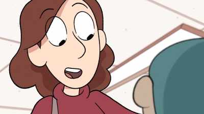 I know you were nervous about school, - Hilda