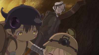 I know! You're Lyza's kid, right? - Made in Abyss: Journey's Dawn
