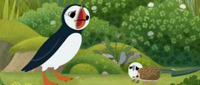 I know you're worried
about the Little Egg, Baba. - Puffin Rock and the New Friends