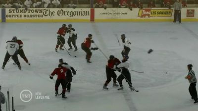 Labert is
a man possessed tonight, - Leverage