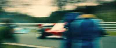 Lauda passing car after car. - Rush