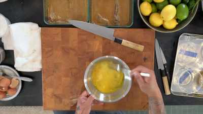 - I learned how to make a French omelet, - Selena + Chef