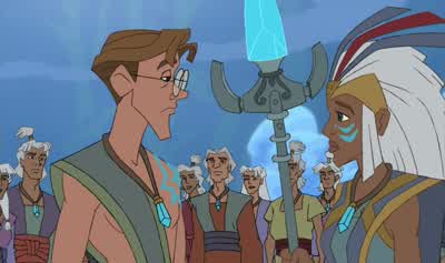 I learned many things from your world. - Atlantis: Milo's Return