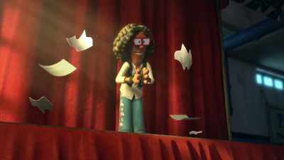 I learned that when I did
my one-woman play, - Big Nate