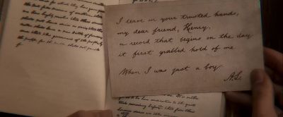 I leave in your trusted hands my dear friend Henry - Abraham Lincoln: Vampire Hunter
