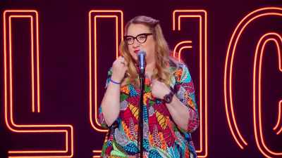 I lifted it up, fully expected
to see my husband - Sarah Millican: Bobby Dazzler