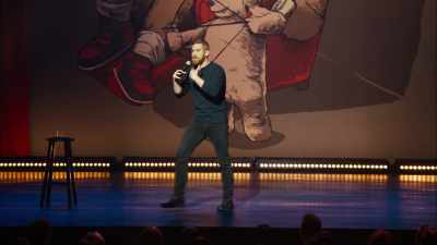 I was like,
"But how did the fight-- - Andrew Santino: Home Field Advantage