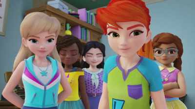 I like your enthusiasm,
girls, - LEGO Friends: Girls on a Mission