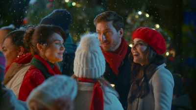 -I like her, too. -[all
chuckling] - Christmas Keepsake