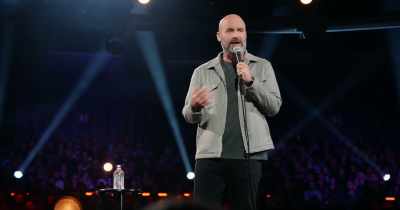I was like, "I have an arm that
doesn't work, a leg that doesn't work." - Tom Segura: Sledgehammer