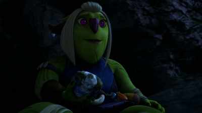 -I like it. I remember that name.
-[amulet whirs] - Wizards: Tales of Arcadia