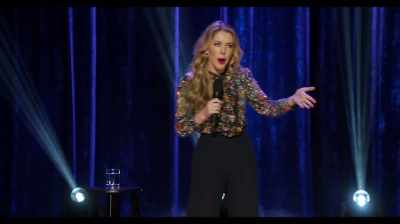 I was like,
"It literally says priority on your bags - Katherine Ryan: Glitter Room