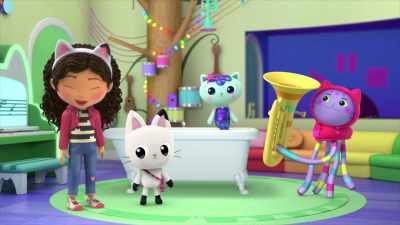 -I like it.
-[MerCat gasps] - Gabby's Dollhouse